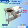 Chậu rửa bát inox 79 gia cong chau rua inox gia tot