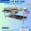 Chậu rữa bát inox công nghiệp 114 san xuat bon ruainox