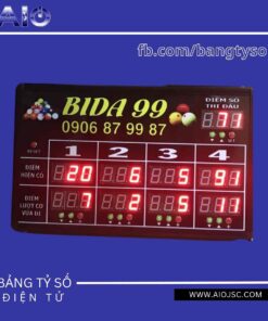 Xưởng lắp ráp Bảng Ghi Điểm Điện Tử 41 bang diem bida