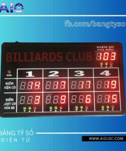 Xưởng lắp ráp Bảng Ghi Điểm Điện Tử 34 bang tinh diem bida