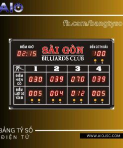 Xưởng lắp ráp Bảng Ghi Điểm Điện Tử 30 billiard board led