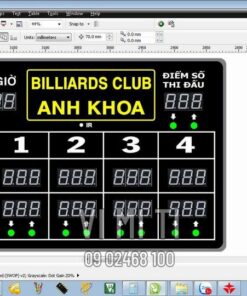 thiet ke bang billiards