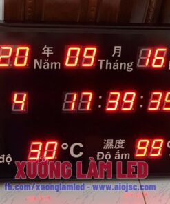 Bán đồng hồ led điện tử giá rẻ 34 lam dong ho led nha xuong gia re