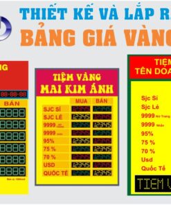 bang led dien tu ty gia vang