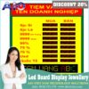 bang thong tin gia vang led