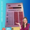Bảng ghi giá điện tử 76 man hinh hien thi gia tu dong