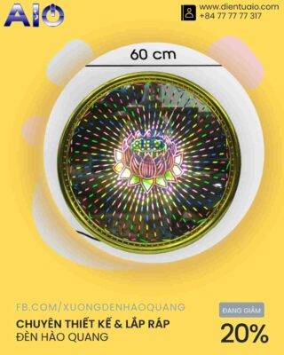 cac mau den hao quang