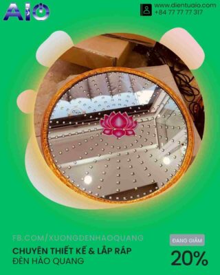 gia den led hao quang phat