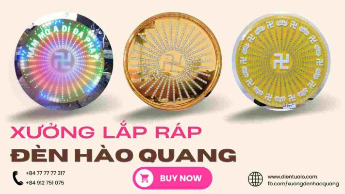 thiet ke den hao quang