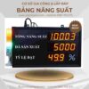 bang dien tu led hien thi nang suat lao dong