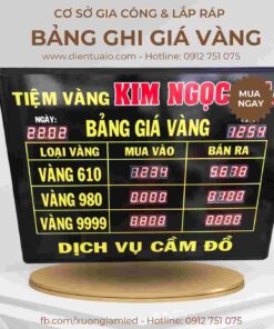 bang hien thi gia dien tu