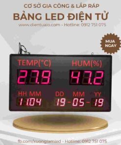 Băng tải đếm sản phẩm 69 bang hien thi led thoi gian