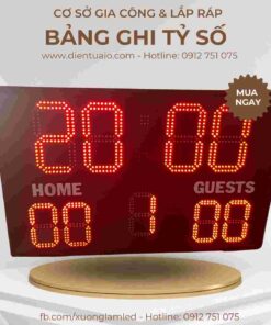 Màn hình led hiển thị tỷ giá 51 bang led hien thi bang ty so