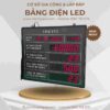 Màn hình điện tử hiển thị sản lượng 64 man hinh dien tu led hien thi ket qua san xuat