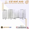 Gia công inox khách sạn 25 xe day khay inox